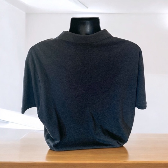 RALPH LAUREN POLO 3 Button Polo Charcoal Grey/Black Big & Tall Men Size XXL/TTG - Picture 4 of 13